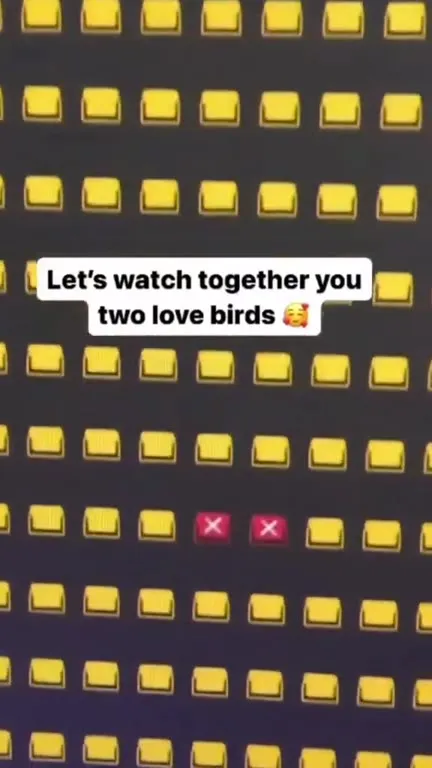 Two Love Birds Pick Seats