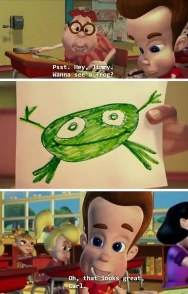 Jimmy Shows Carl a Frog