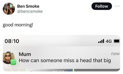Mum's Brutal Morning Reply