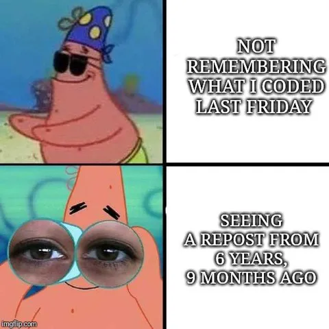 Patrick Remembers Old Code
