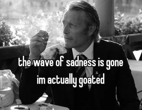 The Wave of Sadness Is Gone