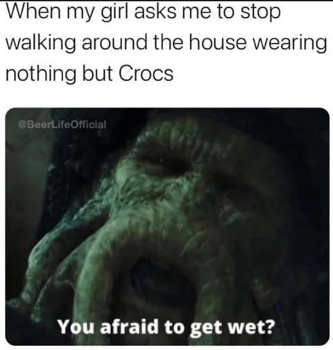 Afraid to Get Wet