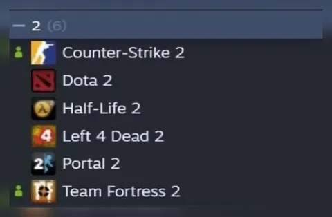 Steam Games All Have Two