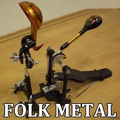 Folk Metal Instrument Joke