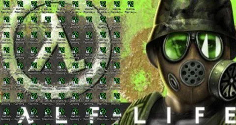 Half-Life на рабочем столе