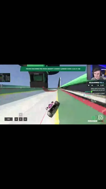 Disconnected During the Race