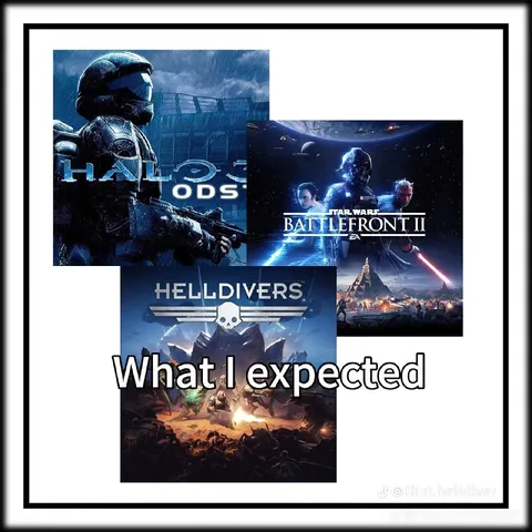 What I Expected from Helldivers