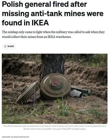 Polish General IKEA Mines