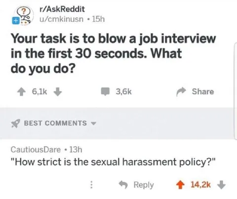 Sexual Harassment Policy Interview