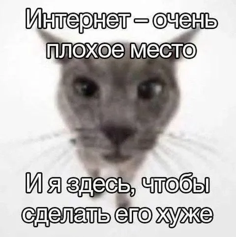 Интернет — очень плохое место