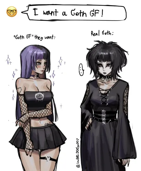 What They Want vs Real Goth