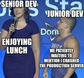 Junior Dev Crashed Production