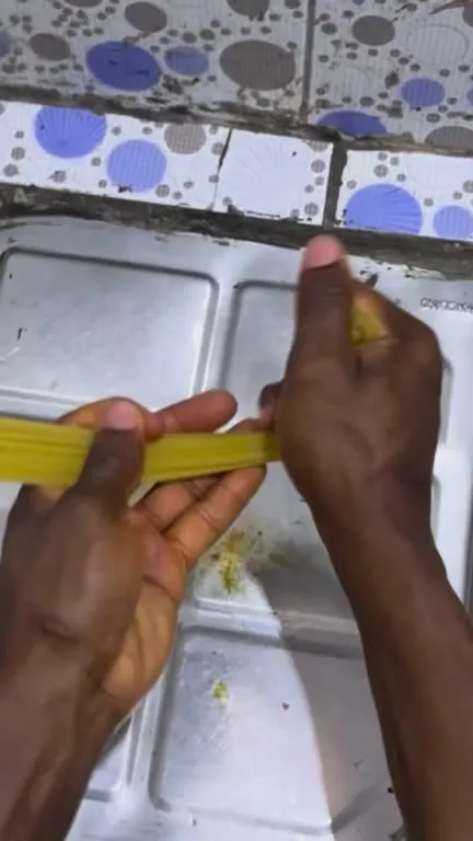 Cooking Sardines With an Iron