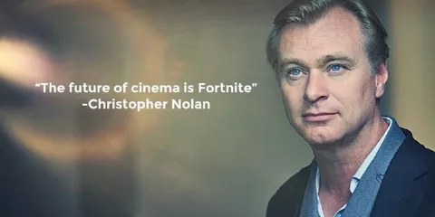 Christopher Nolan Loves Fortnite