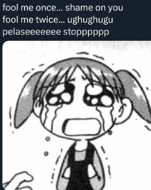 Fool Me Twice Crying Plea