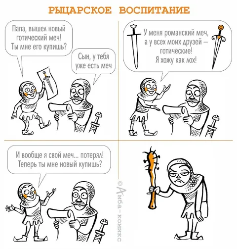 Рыцарское воспитание