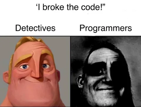 I Broke the Code Reaction