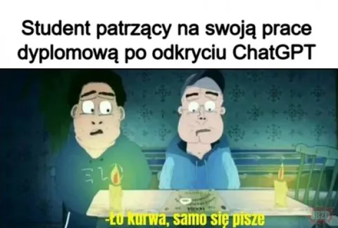 Student po odkryciu ChatGPT