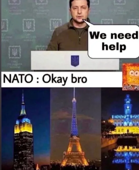 We need help NATO okay bro