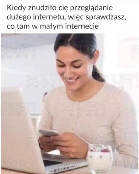 Mały internet po dużym internecie