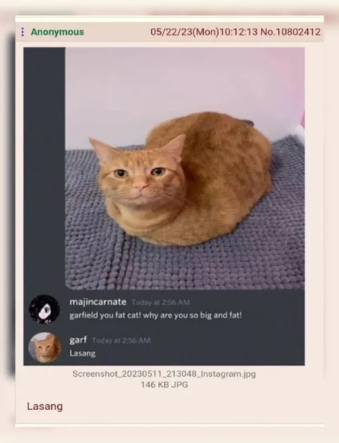 Garfield Says Lasang