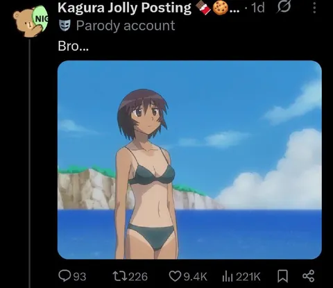 Bro Bikini Anime Reaction