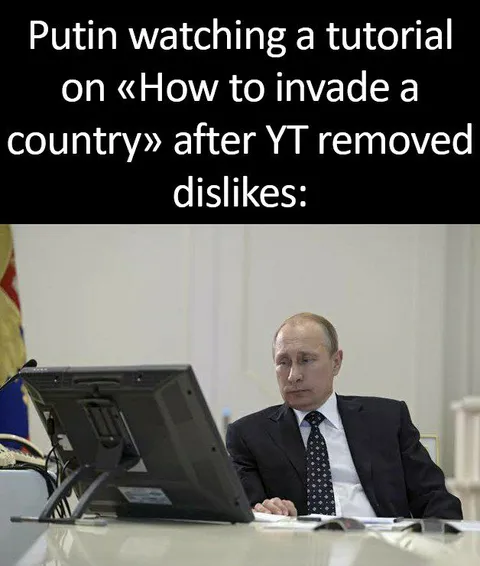 Putin Watching Invasion Tutorial