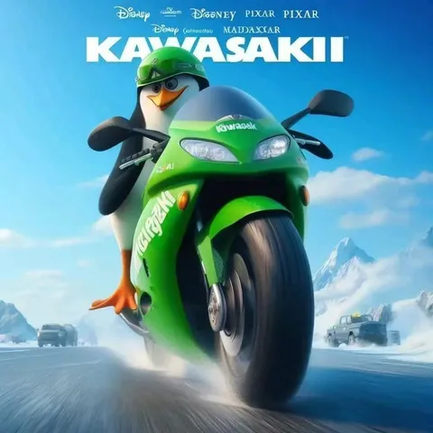 Kawasaki Penguin Parody