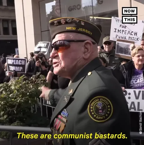 Communist Bastards Veteran Reaction