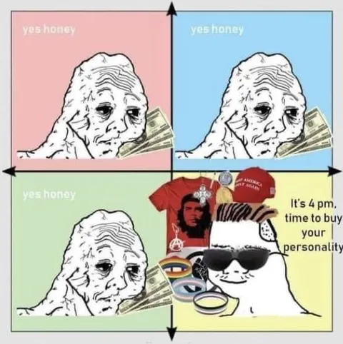 Time to Buy Your Personality