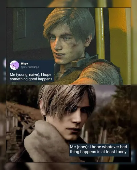 Young Hopeful Leon vs Older Leon