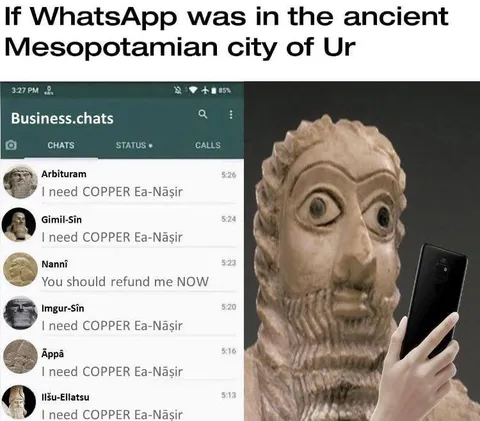 WhatsApp in Ancient Ur