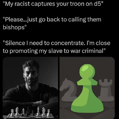 Promoting My Slave to War Criminal