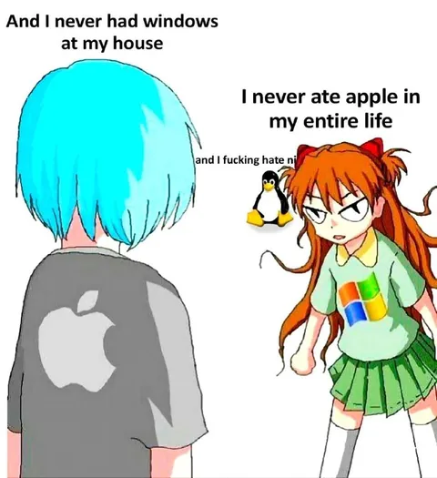 Windows and Apple Never Again