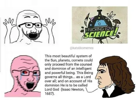 I Fucking Love Science Newton
