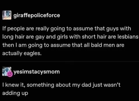 Bald Men Are Eagles