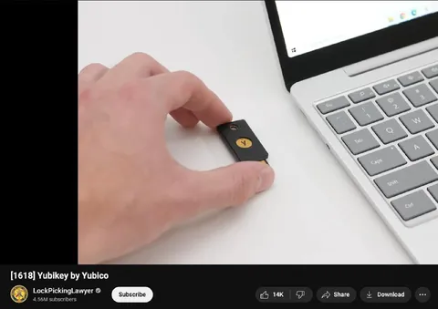 LockPickingLawyer Tests a YubiKey
