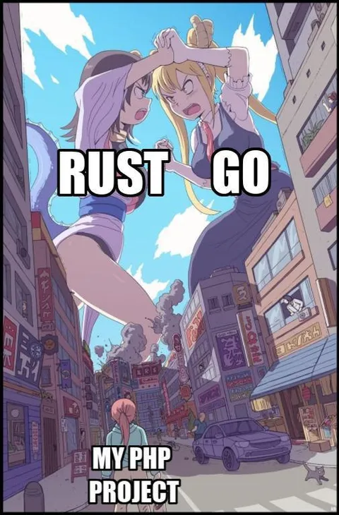 Rust Go My PHP Project