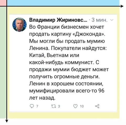 Продажа мумии Ленина