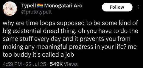 Time Loop Called a Job