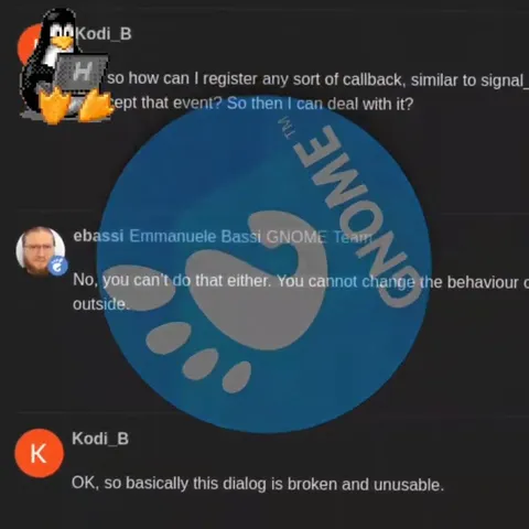 GNOME Rejects Every Use Case
