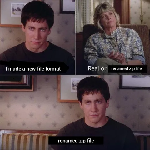 New File Format Renamed Zip File