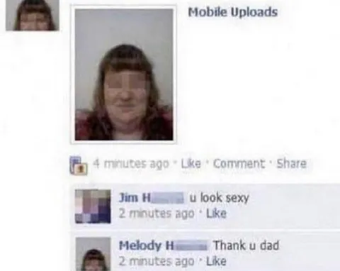 Thank U Dad Facebook Comment