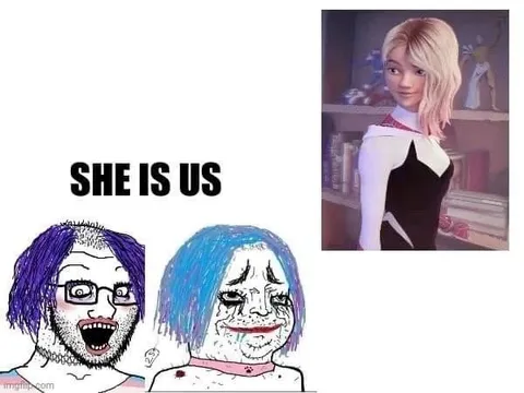 She Is Us Meme