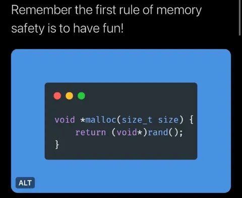 Memory Safety Means Having Fun