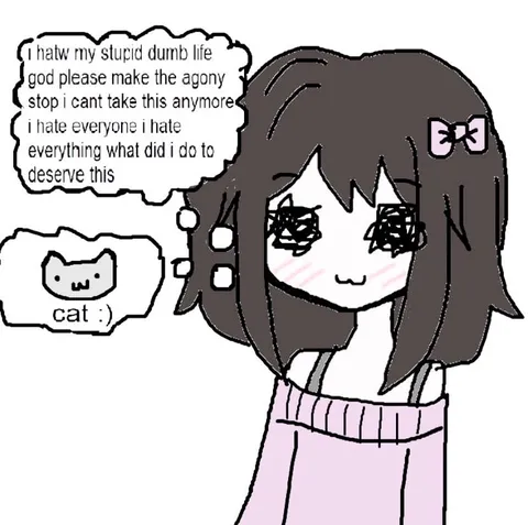 Cat Responds to Existential Agony