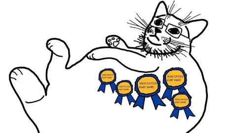 Cat Asked for Food Again Awards