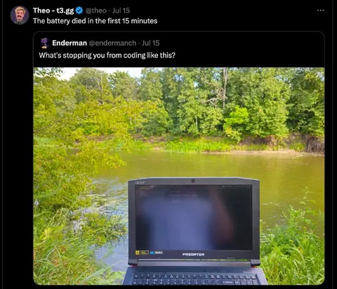 Coding by the River