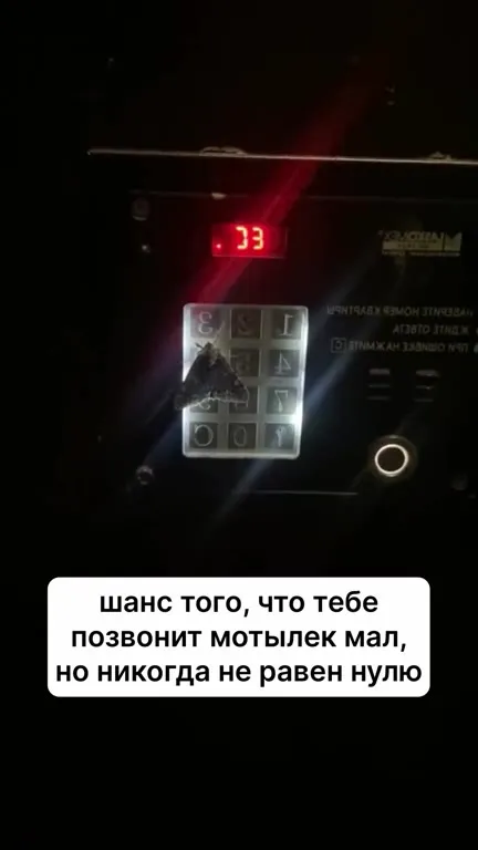 Мотылёк всё-таки позвонит