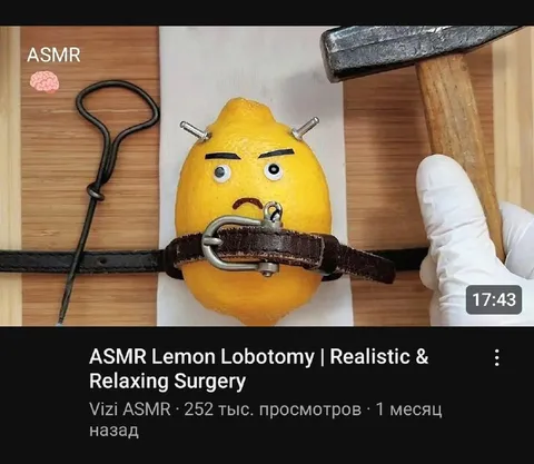 ASMR Lemon Lobotomy